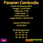 prediksi togel cambodia kastoto