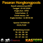 prediksi togel hongkong kastoto