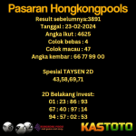 prediksi togel hongkong kastoto