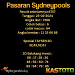 prediksi togel sdy kastoto