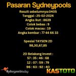 prediksi togel sydney kastoto