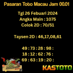 prediksi togel toto macau kastoto 00.01