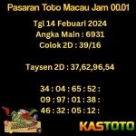 prediksi togel toto macau kastoto 00.01