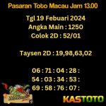 prediksi togel toto macau kastoto 13.00