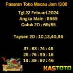 prediksi togel toto macau kastoto 13.00