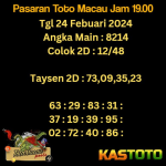 prediksi togel toto macau kastoto 19.00