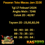 prediksi togel toto macau kastoto 22.00