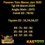 Prediksi TOTO MACAU Jam 19.00