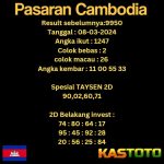 PREDIKSI TOGEL CAMBODIA KASTOTO