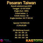 PREDIKSI TOGEL TAIWAN KASTOTO