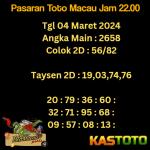 prediksi togel toto macau kastoto 22.00