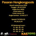 PREDIKSI TOGEL HONGKONG KASTOTO