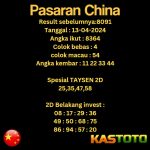 prediksi china 13-04-2024