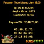 prediksi toto macau 16.00