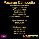 prediksi cambodia hari ini tgl 12-06-2024