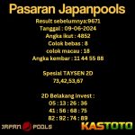 prediksi japan hari ini tgl 09-06-2024