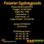 prediksi sydney hari ini tgl 03-06-2024