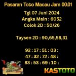 prediksi toto macau jam 00.01