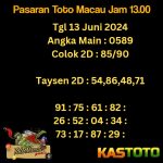 prediksi toto macau jam 13.00