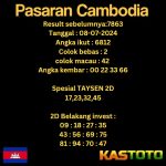 prediksi cambodia hari ini tgl 08-07-2024