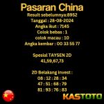 prediksi china hari ini tgl 28-08-2024