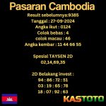 prediksi cambodia hari ini tgl 27-09-2024