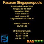 prediksi singapore hari ini tgl 22-09-2024