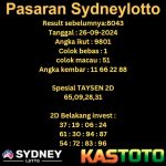 prediksi sydneylotto hari ini tgl 25-09-2024