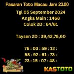 prediksi toto macau jam 23.00