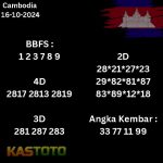 Prediksi Cambodia Hari ini tgl 16-10-2024